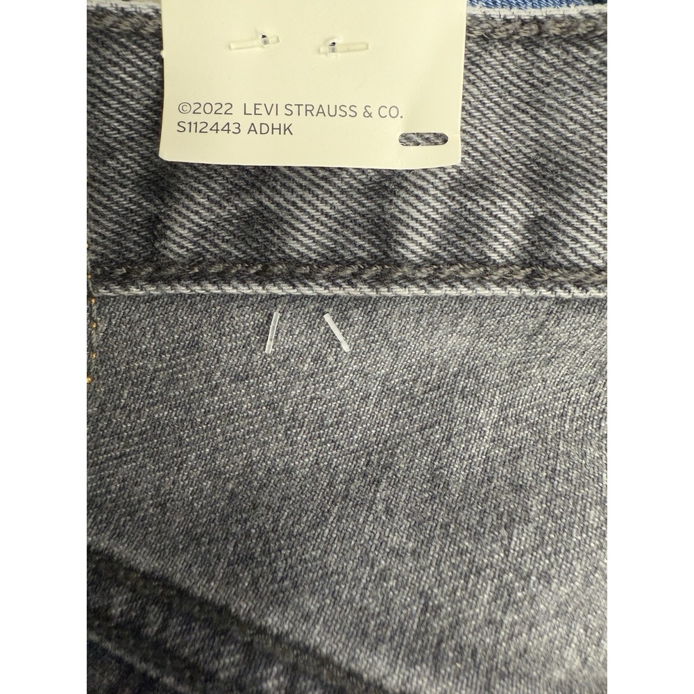 Levi's Premium 501 90's Jean Women's 29x32 Straight Leg Mid Rise Modern Big E - Picture 6 of 16